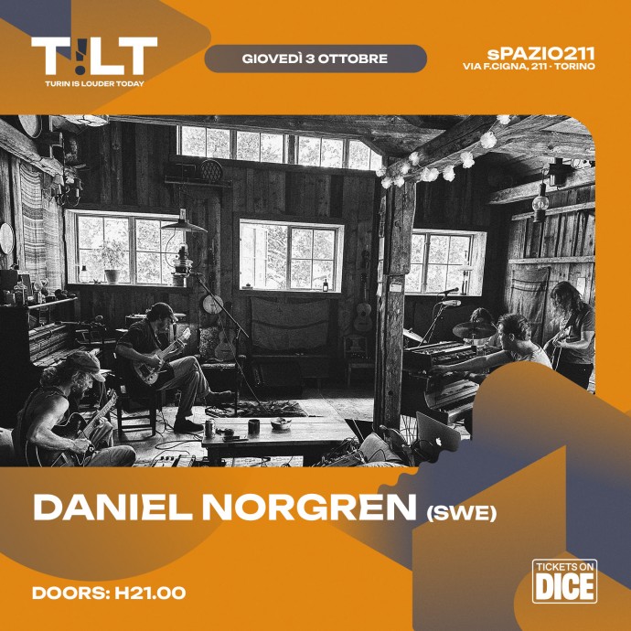 Daniel Norgren in concerto a Torino giovedì 03 ottobre  2024